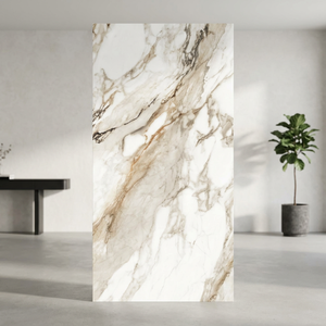 High Gloss Marble Calacatta Bonazo Polished Sintered Stone Porcelain Slabs 1600x3200mm Marble Finish - Product Image 2