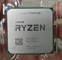 Pour processeur AMD Ryzen7 5800X3D Zen3, neuf, boîte complète avec refroidisseur / d'occasion, 8 cœurs, 16 threads, AM4, 96 Mo de cache 3D, puce PC
