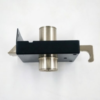 Serrure de porte à anneau, directement de l'usine, durable, de sécurité type coque de tortue, anti-effraction, à clé croisée, pour usage résidentiel et commercial