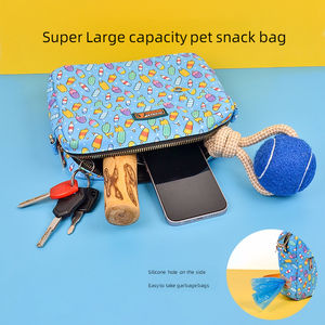 Anpassbares Haustierhalsband-Leinen-Set mit hängendem Reisetaschen-Mülls ack Spender Drool-Stoff-Zubehörst reifen OEM Service Bulk - Product Image 2