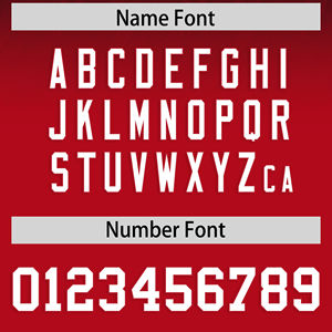 Maillot de football américain personnalisé à dégradé noir et rouge, tendance, pour l'extérieur - Product Image 4