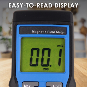 Nuevo Diseño, Medidor de Campo Electromagnético Digital Profesional de Primera Calidad, Dosímetro de un Solo Eje, Detector de Radiación EMF ELF para el Hogar - Product Image 4