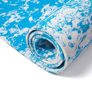 Sansd Usine Fabricant <span class=keywords><strong>Pas</strong></span> <span class=keywords><strong>Cher</strong></span> Prix Bleu Nuage Personnalisé Camouflage Fitness Épais 1/2 Pouces Tapis De Yoga Antidérapant - Product Image 3