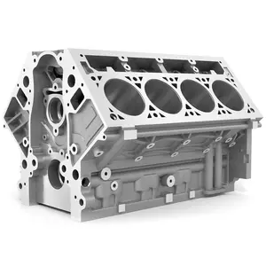 China Factory CNC Machining Custom Auto Engine Spare Part Casting Cylinder Block For Caterpillar 3306 In Stock