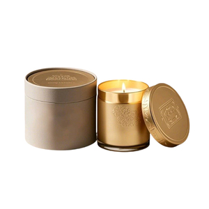 Envase de Papel para Velas con Impresión Personalizada y Lámina Dorada de Lujo, Tubo Cilíndrico Ecológico de Kraft para Aromaterapia y Empaque de Cera de Arena - Product Image 3