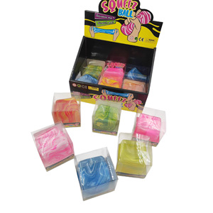 Marbled Maltose Ice <b>Cube</b> Squishy Toy Slow Rebound Stress Relief Squeeze Fidget <b>Cube</b> for Kids & Adults Sensory Anxiety Relief Toy - Product Image 2