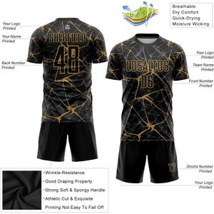 Custom Soccer Jersey Personalized Unisex Adult Sublimated Moisture Wicking Crew Neck Training Uniform Set - Product Image 3