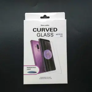 UV Glue Tempered Glass Screen Protector for Samsung Galaxy S10 Plus Note 10 pro Android Full Screen Protection