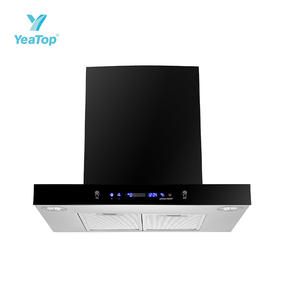 <span class=keywords><strong>Hotte</strong></span> de cuisine encastrable en forme de T, à aspiration par déflecteur, faible bruit, économie d'énergie, électrique, en acier inoxydable, pour usage domestique - Product Image 5