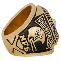 Grenzüberschreitender 1958 Baltimore Colts NFL Meisterschaftsring Umweltfreundliche Legierung Herrenring