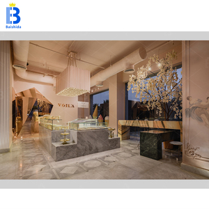 Meubles de style simple de célébrité d'<span class=keywords><strong>Internet</strong></span> <span class=keywords><strong>pour</strong></span> la décoration intérieure de magasin de bonbons Armoire élégante de présentation de gâteau et support de chocolat - Product Image 1