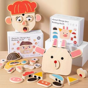 Children Jigsaw Preschool Educational Toys Gifts Wooden <b>Puzzles</b> for Kids Ages 3-6 - Product Image 1