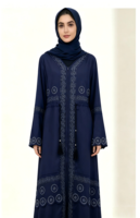 Abaya pour femmes, kaftan fait main, vêtements et accessoires islamiques traditionnels conçus pour les musulmanes