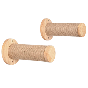 מדרגות קיר חתול לטיפוס קיר הפיך רכוב 4 שלבים חתול שלב מדרגות חתול - Product Image 2