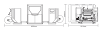 Machine d'impression numérique à jet d'encre Flex Pack à grande vitesse pour emballage flexible avec précision multicolore et couleur intelligente