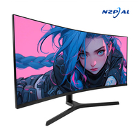 Moniteur LCD PC 34 pouces 144Hz 165Hz 4K Écran d'ordinateur Barre lumineuse RVB Écrans de jeu
