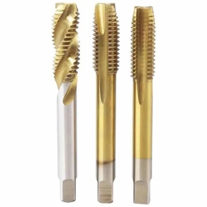 <strong>M35</strong> Hss-e Cobalt Tap Titanium Plated Straight/spiral Flute Machine Thread For Metal M2 M2.5 M3 M4 M5 M6 M8 M10 M12 Screw Tap - Product Image 4