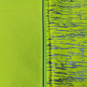 Áo khoác phản quang in ấn tùy chỉnh màu vàng cao cấp có logo - Product Image 4