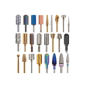 Bộ dụng cụ làm móng đa năng 5 trong 1, gồm hộp đựng, đầu mài gel, đầu mài carbide, dụng cụ cắt da thừa, tiện lợi khi mang theo - Product Image 4