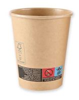 Gobelets et couvercles en papier kraft biodégradable jetables, bol carré en carton, boîte à sushi résistante à la chaleur