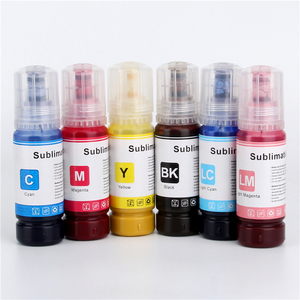 6 di colore Bottiglia di <span class=keywords><strong>Ricarica</strong></span> di Sublimazione della Tintura <span class=keywords><strong>Inchiostro</strong></span> Della <span class=keywords><strong>Stampante</strong></span> Tessile Per Epson Ecotank Eco Serbatoio ET-2720 ET-2750 ET-8550 ET-8550 ET 8550 - Product Image 2