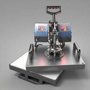 Manual Flat Hot Transfer Machine 25*30 Garment Digital <b>Heat</b> Press Machine High quality and durable transfer equipment - Product Image 1