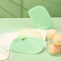 Grattoir à pâte en silicone, grattoir de cuisine 13 cm, coupe-pâte flexible pour la pâtisserie