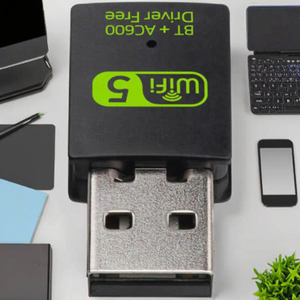 Adaptador Inalámbrico USB 2.0 Laiketai de 600Mbps, Doble Banda 2.4/5.8GHz, Modelo RTL8821CU -4510AC, <span class=keywords><strong>Dongle</strong></span> para PC/Laptop, Tipo Interno - Product Image 2
