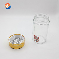 Bouteille en verre à large ouverture de 60 ml, 100 ml, 120 ml, 150 ml, 500 ml, fabriquée directement en usine, pour pilules et comprimés, avec bouchon en plastique ou en aluminium