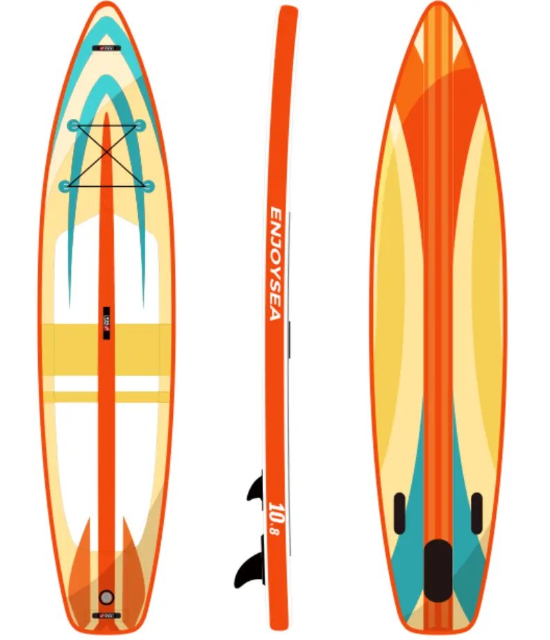 Enjoysea-tabla de surf impresa, el último diseño personalizable, puede disfrutar de su tiempo en mar, 2023