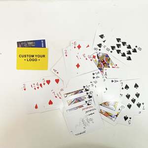 Cartes à Jouer Personnalisées pour Promotion de Festival de Musique - Plastique Couleurs Vives avec Line-up des Artistes & Code de Remise sur le Merchandising - Product Image 4