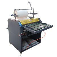 SMFM-520D semi-automatique numérique chauffage à l'huile automatique coupe Film lamineur usine de fabrication électrique produit fourni 2 Kw