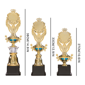 Trophées en plastique en gros directement de l'usine pour cérémonies ou compétitions sportives, souvenirs de matchs sur le thème <span class=keywords><strong>AD05</strong></span> - Product Image 5