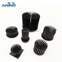 Dissipateur thermique rond en cuivre pour corps en aluminium 50mm 65mm 100mm Aluminiumheatsink50mmround