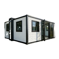 Villa duplex de luxe à deux étages en conteneur - Maison préfabriquée moderne extensible