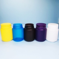 Conteneur de chewing-gum 50g 30ml 40ml 50ml 100ml 200ml 275ml Bouteille de chewing-gum Pot de bonbons Bouteille de pilules Couleur personnalisée avec bouchon détachable