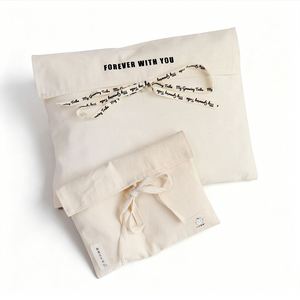 Sac cadeau en coton biologique durable avec logo personnalisé, certifié GOTS, imprimé en sérigraphie, pour boutique - Product Image 6