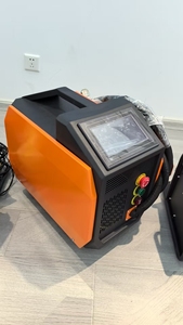 Máquina cortadora de limpieza de soldadura láser portátil de mano por punto Manual de aluminio con cable de batería de haz láser <span class=keywords><strong>4</strong></span> en 1 - Product Image 5