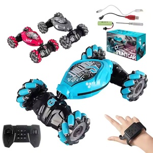 Hand-controlled gesture sensing RC car with spray feature