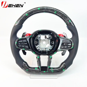 Volant personnalisé en fibre de carbone sèche pour <span class=keywords><strong>Toyota</strong></span> GR <span class=keywords><strong>Supra</strong></span> A90 A91 <span class=keywords><strong>MK4</strong></span> MK5 2019 <span class=keywords><strong>2020</strong></span> 2021 2022 2023 2024 2025 2026 - Product Image 2