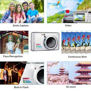 2.4 Inch TFT 8X Máy Ảnh Kỹ Thuật Số <span class=keywords><strong>18</strong></span> <span class=keywords><strong>Mega</strong></span> <span class=keywords><strong>Pixel</strong></span> Có Thể Sạc Lại HD Nhỏ Gọn Máy Ảnh Video - Product Image 3