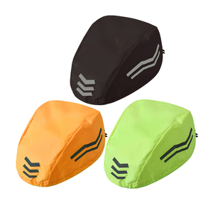 Housse de <span class=keywords><strong>casque</strong></span> de vélo/moto haute visibilité, réfléchissante et imperméable - Product Image 1