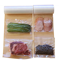 Sacs sous vide 17x25cm sans BPA, approuvés par la FDA, en matériau importé, résistants aux déchirures, conception facile à déchirer pour usage domestique et commercial