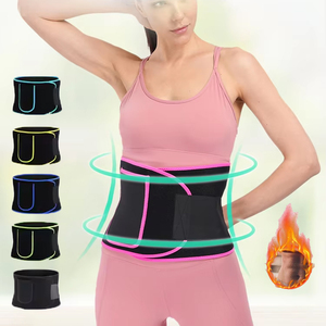 Dụng Cụ Tập Thể Dục Thiết Kế Theo Yêu Cầu Đai Nịt Eo Thon Gọn Mồ Hôi Tập Luyện Bằng Vải Nóng Có Túi - Product Image 1