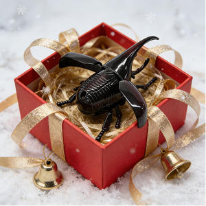 ChaoBang Jouet insecte à remonter en plastique, amusant et mignon, avec clé, en vrac, pour cadeaux <span class=keywords><strong>de</strong></span> Noël et <span class=keywords><strong>de</strong></span> Pâques, idéal pour les petits cadeaux festifs pour enfants - Product Image 1