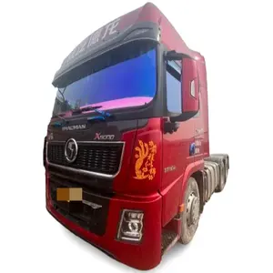 Camion tracteur Shacman X5000 utilisé édition classique avec roues motrices 6*4 carburant diesel Euro 4 norme d'émission camion lourd