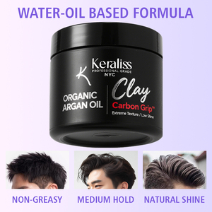 Argile coiffante pour <span class=keywords><strong>cheveux</strong></span> Joynna Organic pour hommes, argile texturisante mate personnalisée à base d'ingrédients naturels, facile à laver pour les <span class=keywords><strong>cheveux</strong></span> <span class=keywords><strong>bouclés</strong></span>, vente en gros - Product Image 3