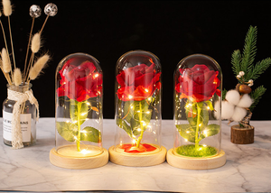 Rosa preservada para regalo de San Valentín, flor de amor eterna, decoración para siempre, Rosa eterna, <span class=keywords><strong>2022</strong></span> - Product Image 6