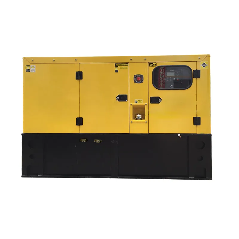 Generator diesel sunyi, 50/60Hz 100kva 100kw generator diesel tahan suara fase tunggal generator W seri 200kw