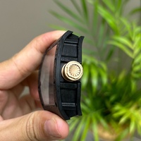 Livraison rapide, édition limitée, montre mécanique, boîtier en fibre de carbone personnalisé, montre de sport pour homme, montre de plein air